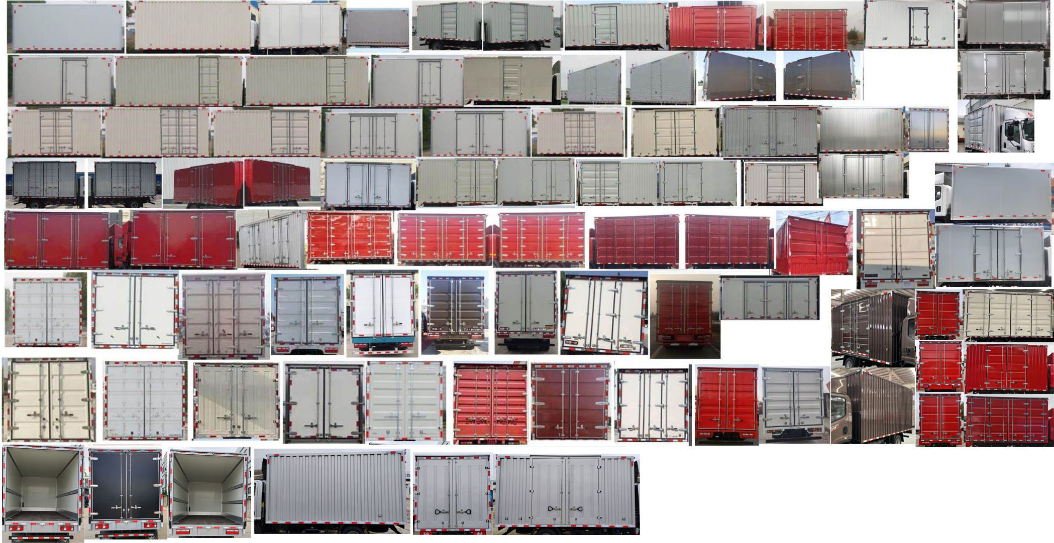 解放牌CA5044XXYP40K50L2E6A84廂式運輸車公告圖片