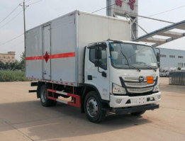 易燃气体厢式运输车