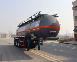 腐蚀性物品罐式运输半挂车