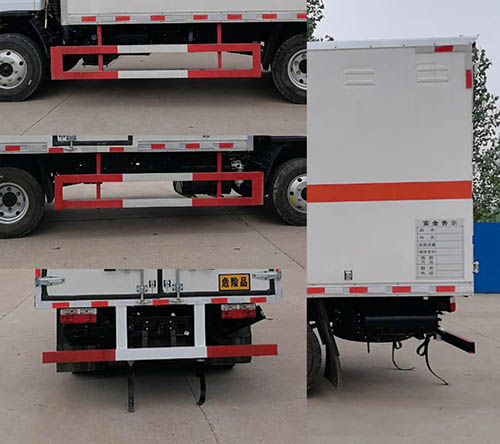 順風(fēng)智造牌SFZ5070XRYE6易燃液體廂式運(yùn)輸車公告圖片