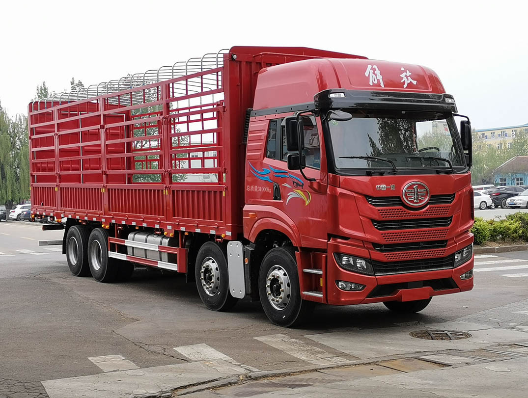 解放牌CA5310CCYP2K2L7T4E6A80仓栅式运输车