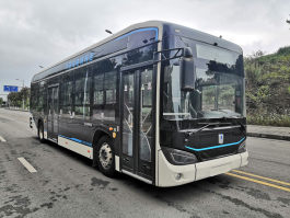 纯电动低入口城市客车