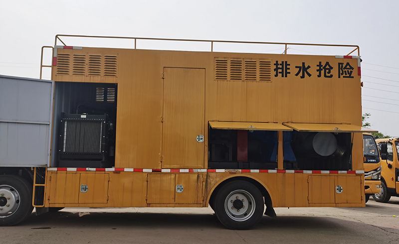 舜德牌SDS5121TPSEQ6大流量排水抢险车公告图片