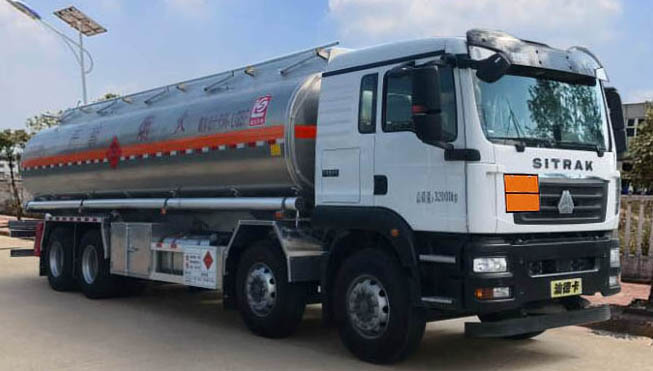 SLS5326GRYZ6A型易燃液体罐式运输车图片