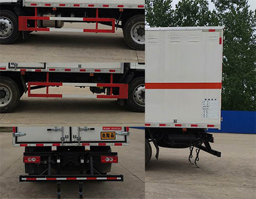 順風(fēng)智造牌SFZ5120XRYB6易燃液體廂式運輸車公告圖片