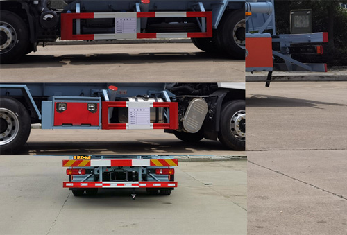 卡特利牌HTT5180GFWDF6腐蝕性物品罐式運輸車公告圖片