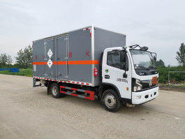 大力牌DLQ5101XDGEQ6毒性和感染性物品厢式运输车