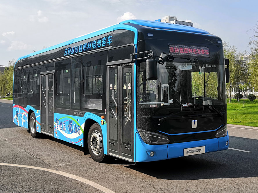 远程牌DNC6101FCEVG32燃料电池低入口城市客车图片