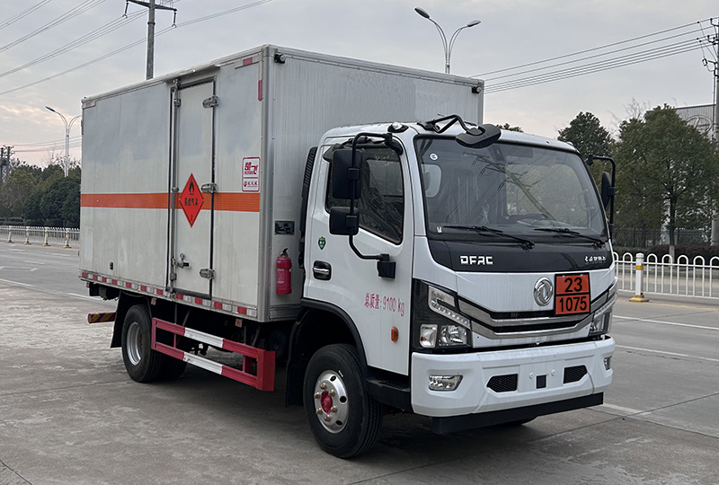 楚飞牌CLQ5090XRQ6E易燃气体厢式运输车