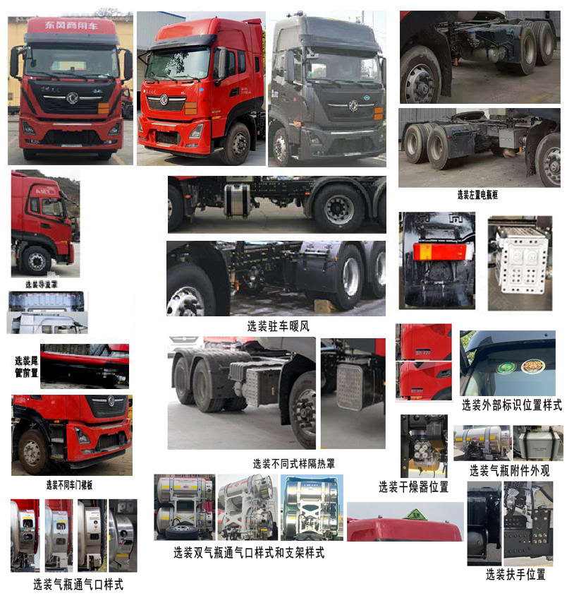 东风牌DFH4250D18危险品牵引汽车公告图片
