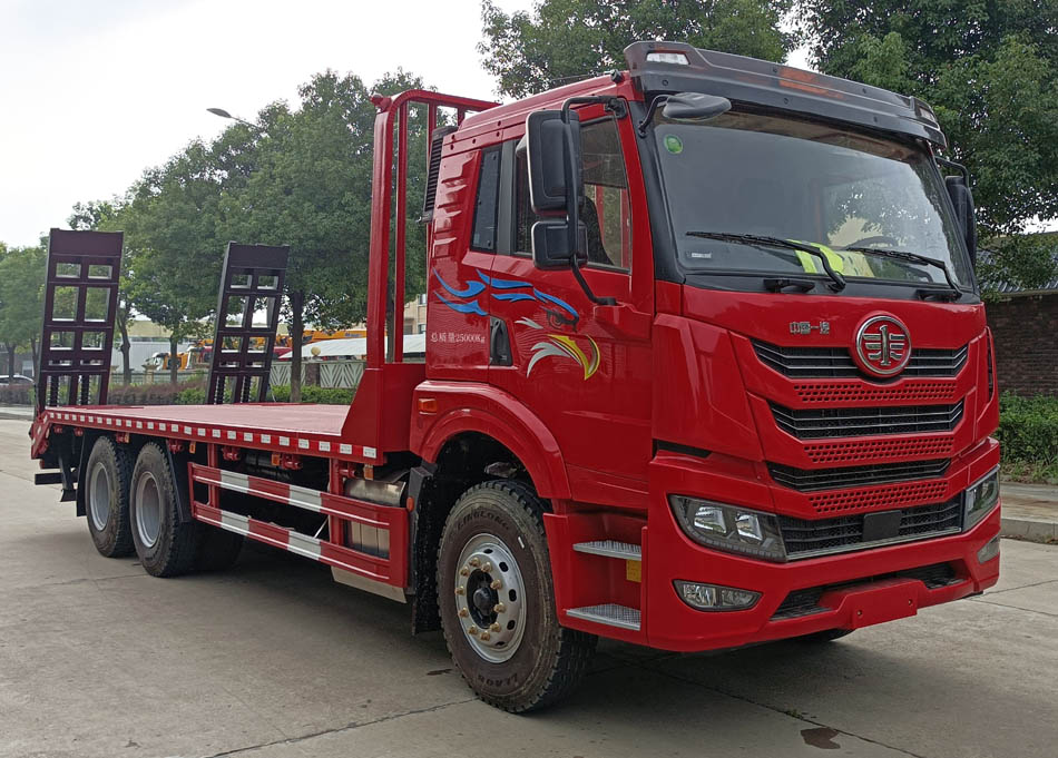 解放牌CA5250TPBP1K2L4T1E6A81平板运输车