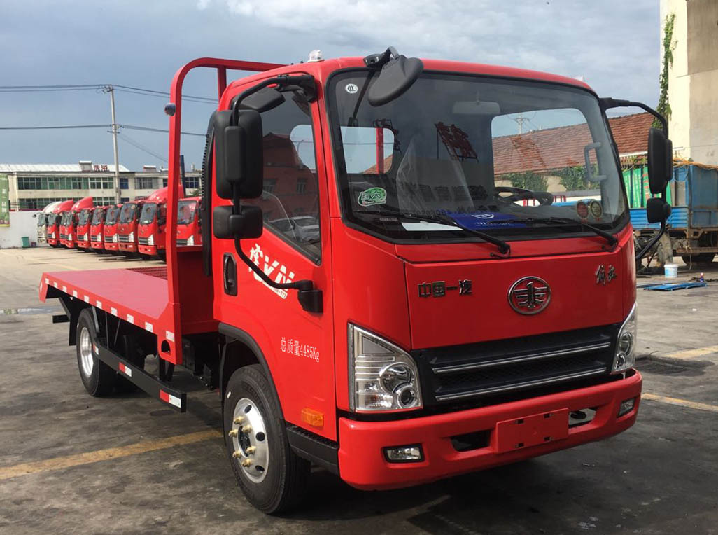 解放牌CA5040TPBP40K61L2E6A84平板运输车