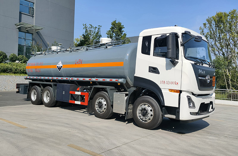 楚飞牌CLQ5320GFW6D腐蚀性物品罐式运输车