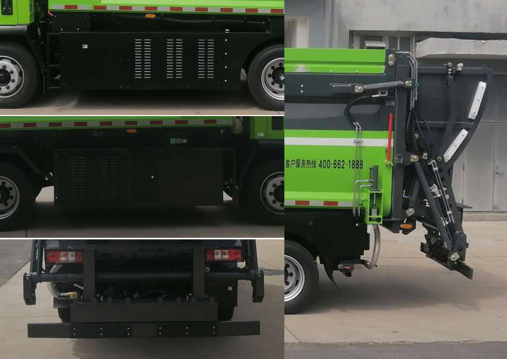 宇通牌YTZ5122ZYSD0BEV純電動壓縮式垃圾車公告圖片