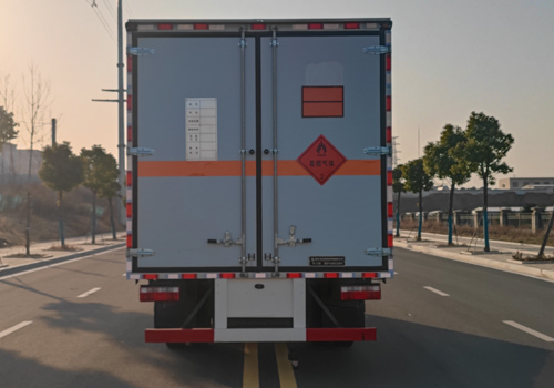 專力牌ZLC5120XRQC6易燃?xì)怏w廂式運(yùn)輸車公告圖片