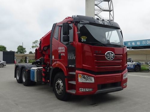解放牌 464马力 随车式起重牵引运输车(CA4250P66K24L1T1A1E6Z)