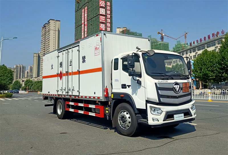 楚飞牌CLQ5180XRQ6BJ易燃气体厢式运输车