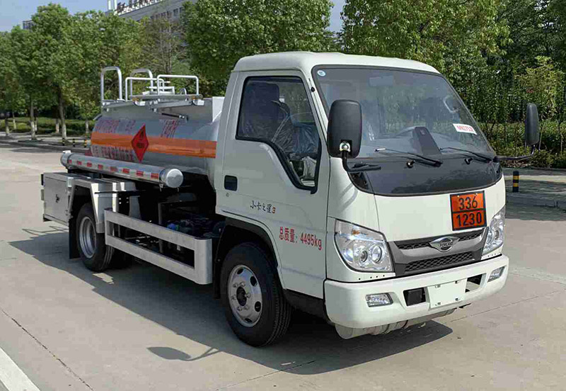 楚飞牌CLQ5040GRY6BJ易燃液体罐式运输车公告图片