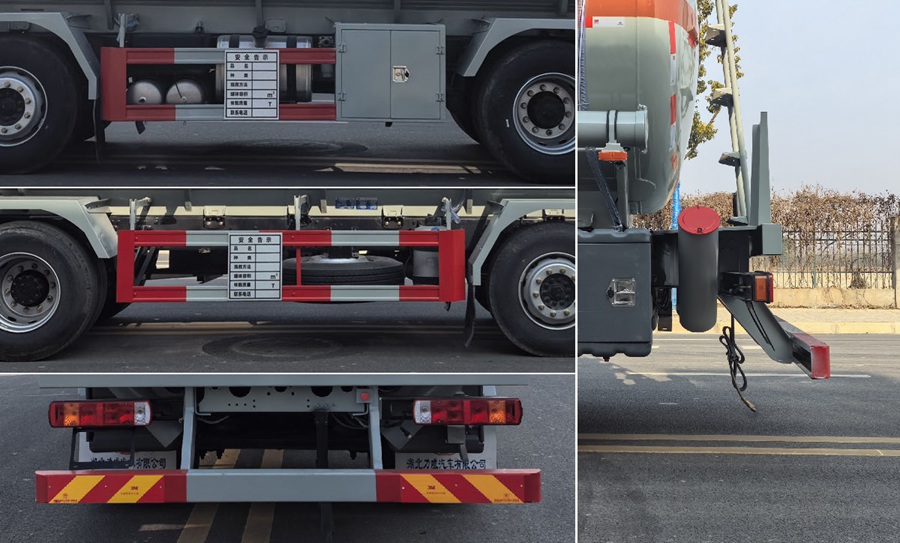 中汽力威牌HLW5261GFWC6腐蝕性物品罐式運輸車公告圖片