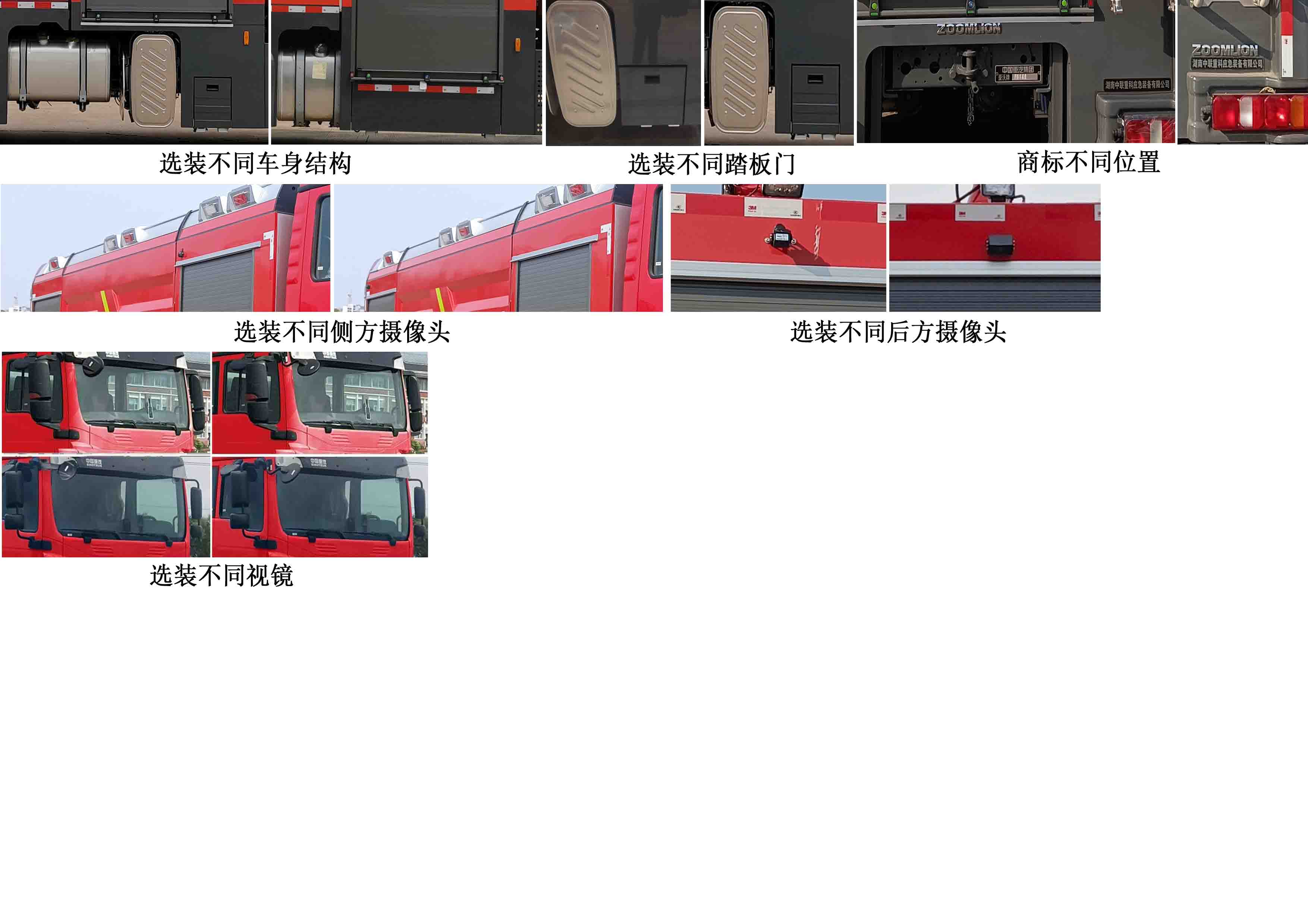 中联牌ZLF5281GXFSG120水罐消防车公告图片