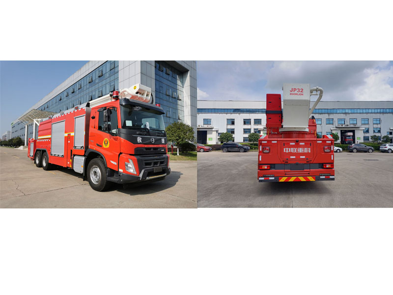 中聯(lián)牌ZLF5340JXFJP32舉高噴射消防車公告圖片