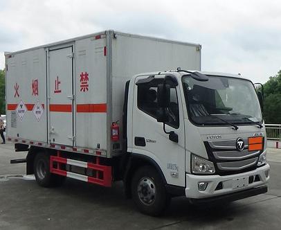 程力威牌CLW5081XDGB6毒性和感染性物品厢式运输车