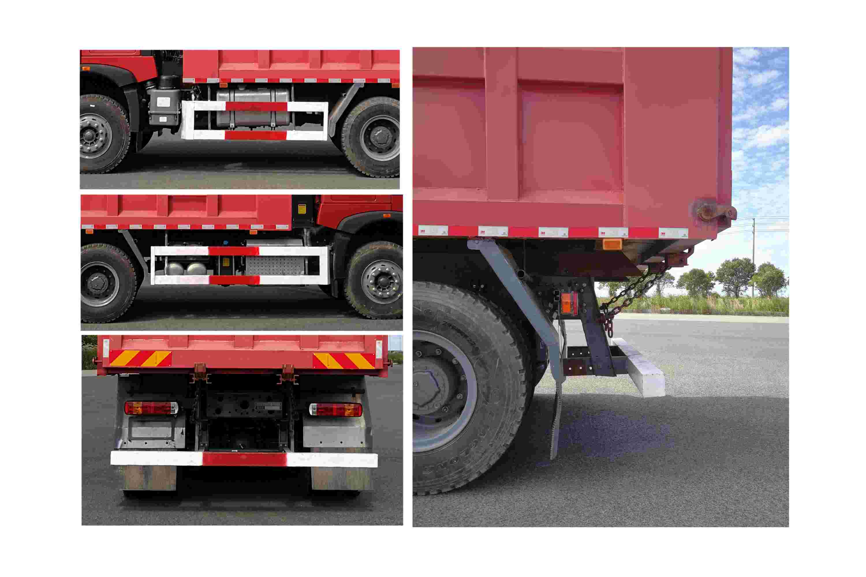 ZZ3257V384GF11 豪沃牌490马力后双桥,后八轮柴油5.8米国六自卸汽车图片