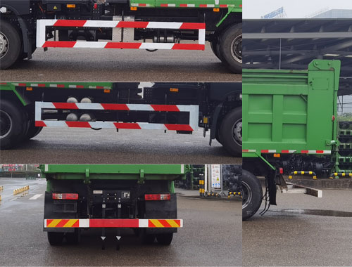 CQ3250BEVES504 红岩牌490马力后双桥,后八轮纯电动6.2米换电式纯电动自卸汽车图片