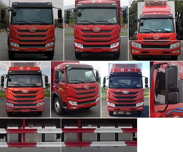 解放牌CA5180XLCPK8L5E6A90冷藏車公告圖片