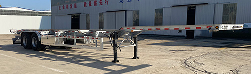 龙挂牌13.9米31吨2轴集装箱运输半挂车(LGC9345TJZE)