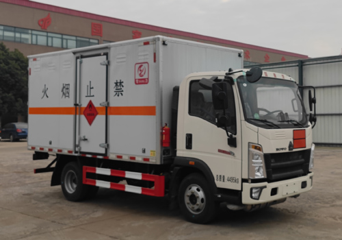 专力牌ZLC5047XRYZ6易燃液体厢式运输车