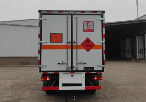 專力牌ZLC5047XRYZ6易燃液體廂式運輸車公告圖片