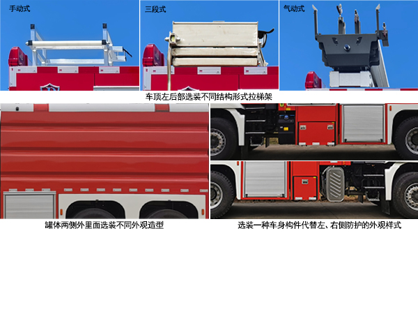 金盛盾牌JDX5280GXFPM120/SD6泡沫消防車公告圖片