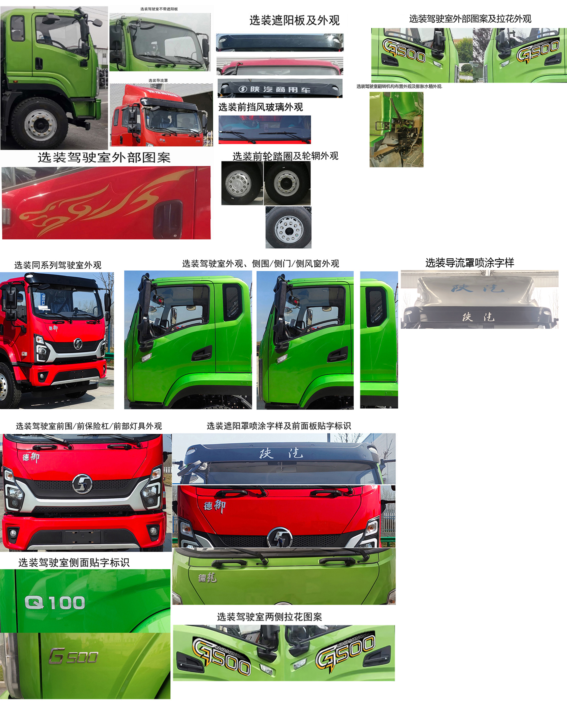 陕汽牌SX5182XXYBP6501厢式运输车公告图片