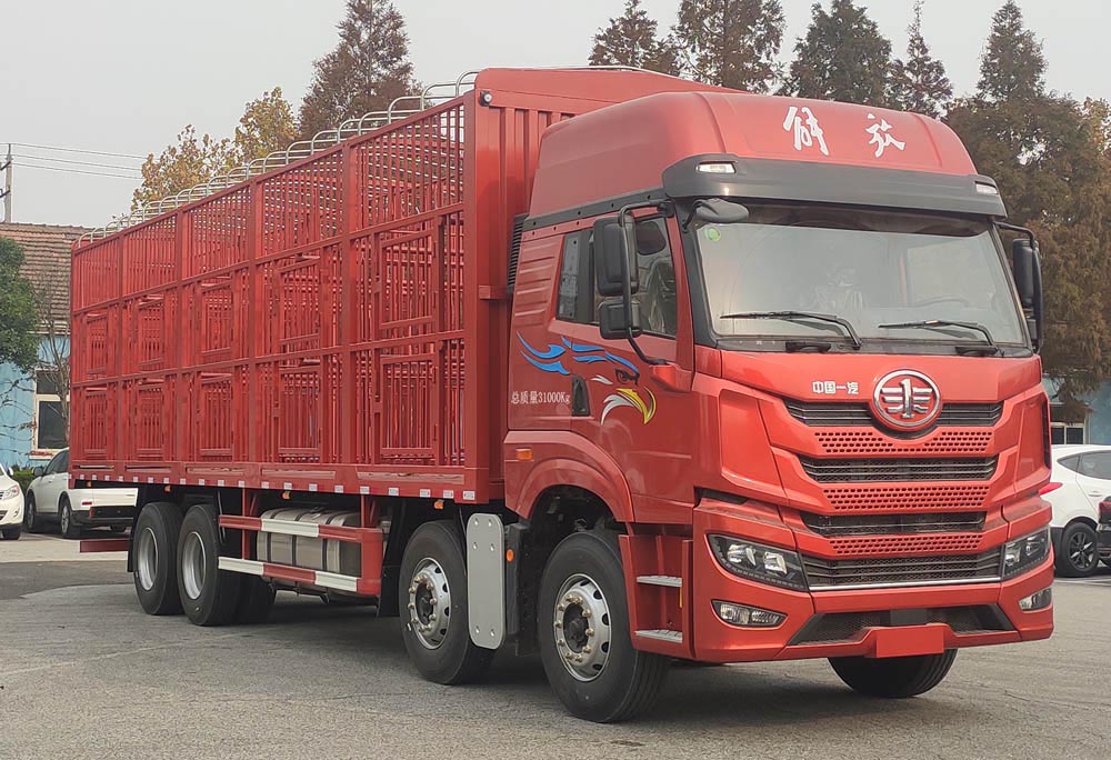 解放牌CA5310CCQP2K2L7T4E6A80畜禽运输车