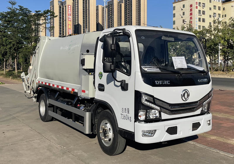 东风牌EQ5075ZYSS6压缩式垃圾车