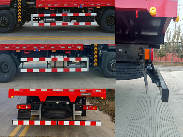 駿通牌JF5180JSQDF08隨車起重運(yùn)輸車公告圖片