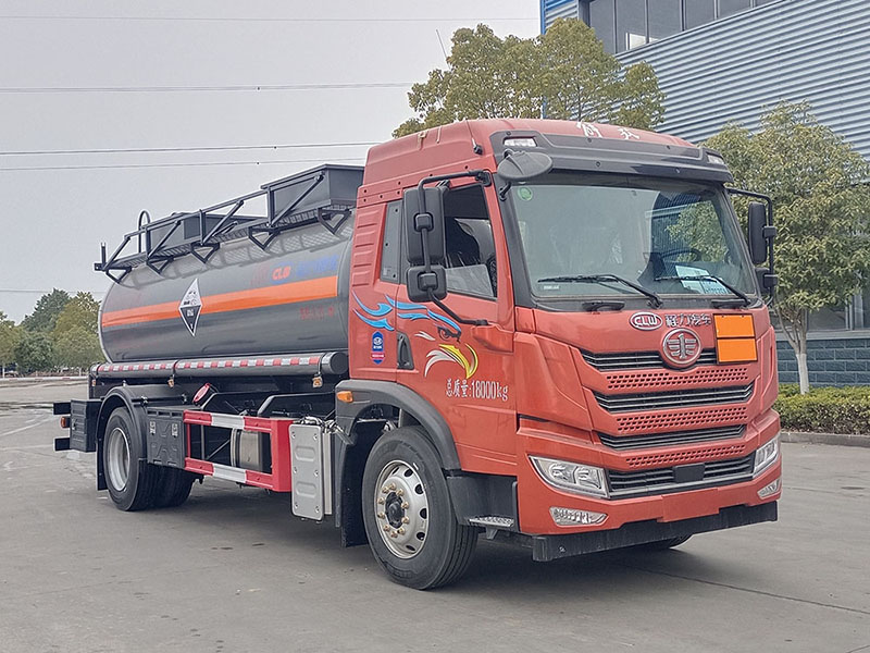 程力牌CL5181GFWC6腐蚀性物品罐式运输车