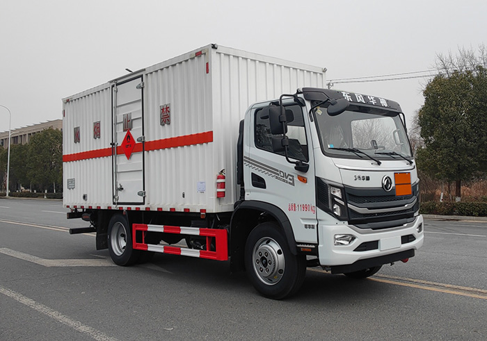专力牌ZLC5126XRQE6易燃气体厢式运输车