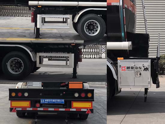 通亚达牌CTY9406GRY32易燃液体罐式运输半挂车公告图片