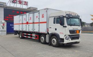 易燃气体厢式运输车