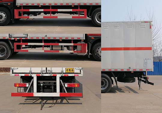 順風(fēng)智造牌SFZ5185XRYCA6易燃液體廂式運(yùn)輸車公告圖片