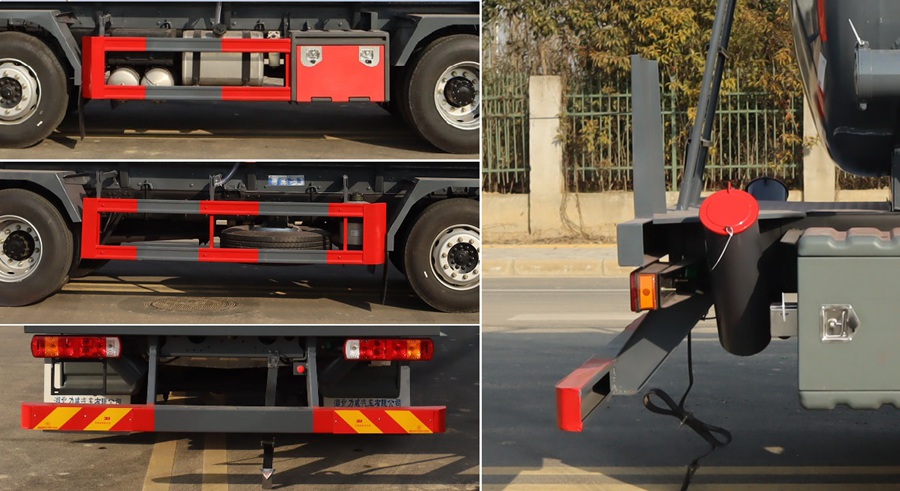 中汽力威牌HLW5262GFWC6腐蝕性物品罐式運輸車公告圖片