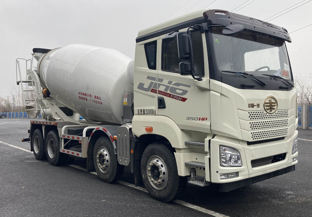 解放牌CA5312GJBP27K15L1T4E6A81混凝土搅拌运输车