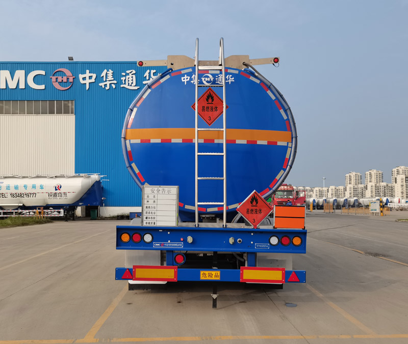 通华牌THT9401GRYDT44A铝合金易燃液体罐式运输半挂车公告图片