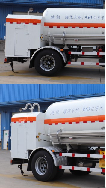 查特牌CTZ9183GDY低温液体运输半挂车公告图片