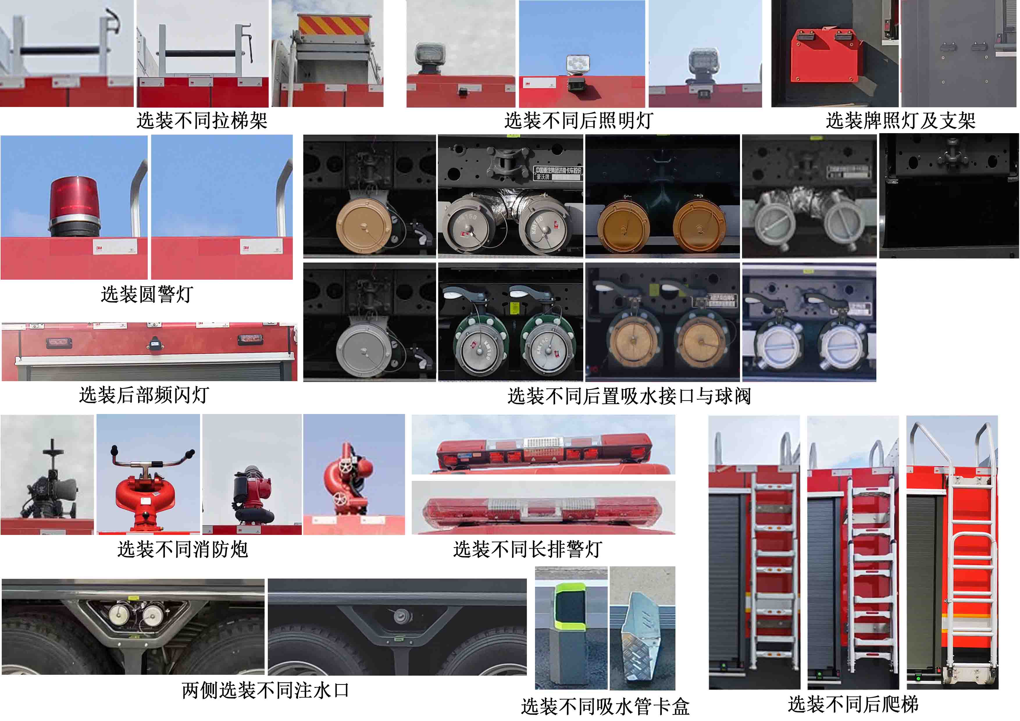 中联牌ZLF5434GXFPM250泡沫消防车公告图片