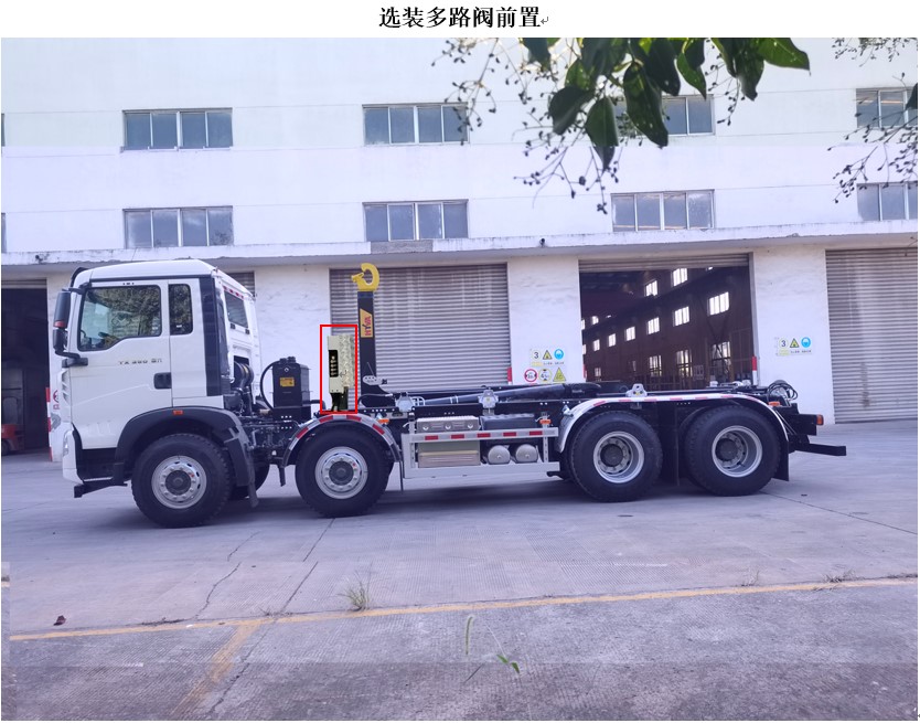 车厢可卸式垃圾车图片