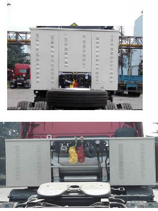 CA4255P2K15T1NE6A80 解放牌460马力后双桥,后八轮LNG国六危险品牵引汽车图片