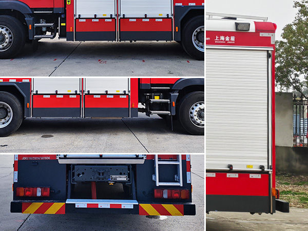 金盛盾牌JDX5180GXFAP60/SD6壓縮空氣泡沫消防車公告圖片